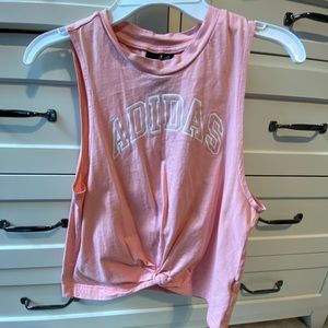 XS adidas tank top - pink